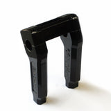 6 1 inch black gloss pullback riser harley davidson barcraft tall stunt digital hud m8 softail dash speedo street bob low rider