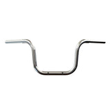 1-1/4” 12 Ape Hanger Stainless Motorcycle Fat Handlebars for Softail Springer, Indian Springfield, Chief, M109R front