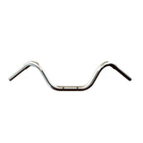 Mirror Finish Buckhorn Handlebars 1 1/4" Diameter Front View