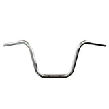 Old School Ape Hangers Handlebars 1 1/4" 1.25 inch Diameter Front View for Harley Davidson barcraft stainless fatboy softail breakout