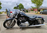 8" ape hanger wide mount handlebars triumph thunderbird 2
