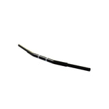 Black Drag Bar Handlebars 1 1/4" Diameter Front View