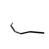 Black Beach Bar Handlebars 1" Diameter Front View