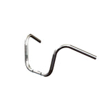 Mirror Finish pullback motorcycle Handlebars 7/8" inch Diameter front View 250 500 triumph suzuki honda xg xg500 street harley davidson stainless
