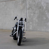 Mirror Finish Six Bend Handlebars on Motorcycle