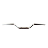 Mirror Finish Moto Bar Handlebars 1" Diameter Front View