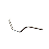 Mirror Finish Western Bar Handlebars 1" Diameter Front 45 degree View stainless steel  for Harley Davidson barcraft stainless softail dyna sportster