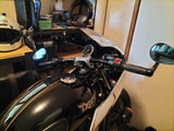 drag bar handlebars triumph t100 t120 thruxton bonneville cafe racer barcraft 2