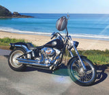 old school ape hanger handlebars 13 - harley softail night train 2