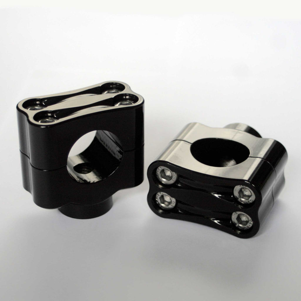 Large Horizontal Cnc Risers Benefits of CNC-Machined Risers – BarCraft Handlebars