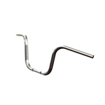 Mirror Finish 10" Ape Hanger Handlebars 7/8" Diameter Front View 250 500 triumph suzuki honda xg xg500 street harley davidson