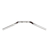 Mirror Finish 10" Ape Hanger Handlebars 1" Diameter Front View mini Harley Davidson barcraft stainless softail dyna sportster top view