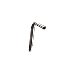 Mirror Finish 12" Ape Hanger Handlebars 7/8" inch Diameter side View 250 500 triumph suzuki honda xg xg500 street harley davidson