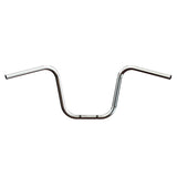 Mirror Finish 12" Ape Hanger Handlebars 7/8" inch Diameter rear back View 250 500 triumph suzuki honda xg xg500 street harley davidson
