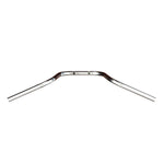 Mirror Finish 12" Ape Hanger motorcycle Handlebars 7/8" inch Diameter top down View 250 500 triumph suzuki honda xg xg500 street harley davidson