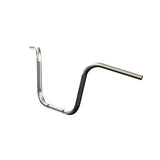 Mirror Finish 12" Ape Hanger Handlebars 1" Diameter front view harley davidson softail springer crossbones indian victory