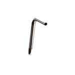 Mirror Finish 12" Ape Hanger motorcycle Handlebars 7/8" inch Diameter side View 250 500 triumph suzuki honda xg xg500 street harley davidson