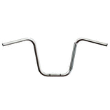 Mirror Finish 12" Ape Hanger motorcycle Handlebars 7/8" inch Diameter rear back View 250 500 triumph suzuki honda xg xg500 street harley davidson