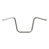 Mirror Finish 14" Ape Hanger Handlebars 1" Diameter rear view Wide Mount handlebars harley davidson softail springer crossbones indian victory