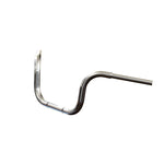 Mirror Finish 10" Ape Hanger Handlebars 1.25" Diameter wide mount harley davidson springer indian chief chieftain vintage suzuki m109r c109 roadliner thunderbirdfront view 