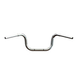 Mirror Finish 10" Ape Hanger Handlebars 1.25" Diameter wide mount rear view harley davidson springer indian chief chieftain vintage suzuki m109r c109 roadliner thunderbirdfront view 