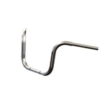 Mirror Finish 12" Ape Hanger Handlebars 1.25" Diameter front view wide mount handlebars front view harley davidson springer indian chief chieftain vintage suzuki m109r c109 roadliner thunderbird
