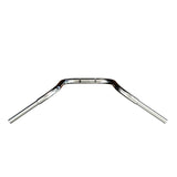 Mirror Finish 14" Ape Hanger Handlebars 1.25" 1 1/4 inch Diameter top down view for harley davidson barcraft stainless fatboy softail breakout