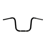 14'' ape hanger handlebars wide mount 1.25 inch diameter. Rear view. fits harley davidson springer indian chief chieftain vintage suzuki m109r c109 roadliner thunderbird