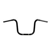 14'' ape hanger handlebars wide mount 1.25 inch diameter. Rear view. fits harley davidson springer indian chief chieftain vintage suzuki m109r c109 roadliner thunderbird
