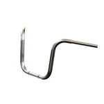 Mirror Finish 14" Ape Hanger Handlebars 1.25" Diameter wide mount front view harley davidson springer indian chief chieftain vintage suzuki m109r c109 roadliner thunderbird