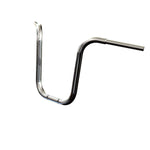 Mirror Finish 16" Ape Hanger Handlebars 1.25" 1 1/4 inch Diameter side view handlebars barcraft stainless fatboy chubby bar fat bar for harley davidson softail breakout