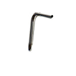 Mirror Finish 16" Ape Hanger Handlebars 1.25" 1 1/4 inch Diameter side view handlebars barcraft stainless fatboy chubby bar fat bar for harley davidson softail breakout