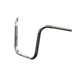 Mirror Finish 16" Ape Hanger Handlebars 1.25" Diameter wide mount front view harley davidson springer indian chief chieftain vintage suzuki m109r c109 roadliner thunderbird