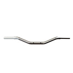 Mirror Finish beach bar Handlebars 1.25" 1 1/4 inch Diameter front view of handlebars barcraft stainless fatboy chubby bar fat bar for harley davidson softail breakout