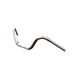 Mirror Finish buckhorn Handlebars 1.25" 1 1/4 inch Diameter side view of handlebars barcraft stainless fatboy chubby bar fat bar for harley davidson softail breakout