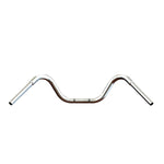 Mirror Finish buckhorn Handlebars 1.25" 1 1/4 inch Diameter back view of handlebars barcraft stainless fatboy chubby bar fat bar for harley davidson softail breakout