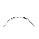 Mirror Finish buckhorn Handlebars 1.25" 1 1/4 inch Diameter top down view of handlebars barcraft stainless fatboy chubby bar fat bar for harley davidson softail breakout