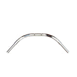 Mirror Finish buckhorn Handlebars 1.25" 1 1/4 inch Diameter top down view of handlebars barcraft stainless fatboy chubby bar fat bar for harley davidson softail breakout