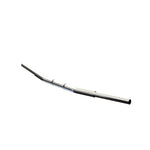 Drag Bar Handlebars 1 1/4" 1.25 inch Diameter side View for Harley Davidson barcraft stainless fatboy softail breakout