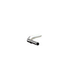 Drag Bar Handlebars 1 1/4" 1.25 inch Diameter side View for Harley Davidson barcraft stainless fatboy softail breakout