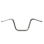 Old School Ape Hangers Handlebars 1 1/4" 1.25 inch Diameter Front View for Harley Davidson barcraft stainless fatboy softail breakout