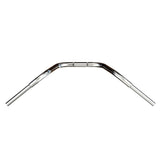 Old School Ape Hangers Handlebars 1 1/4" 1.25 inch Diameter top down View for Harley Davidson barcraft stainless fatboy softail breakout