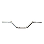 Mirror Finish Western Handlebars 1 1/4" 1.25 inch Diameter Front View for Harley Davidson barcraft stainless fatboy softail breakout