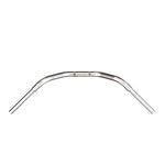 Mirror Finish Western Handlebars 1 1/4" 1.25 inch Diameter top down View for Harley Davidson barcraft stainless fatboy softail breakout