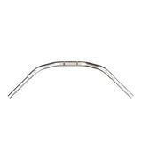 Mirror Finish Western Handlebars 1 1/4" 1.25 inch Diameter top down View for Harley Davidson barcraft stainless fatboy softail breakout
