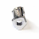 1.5" 2 analog 1-1/4" 1.25 inch polished chrome riser harley davidson barcraft fat chubby dyna sportster softail low rider s fxd super glide apex side low short