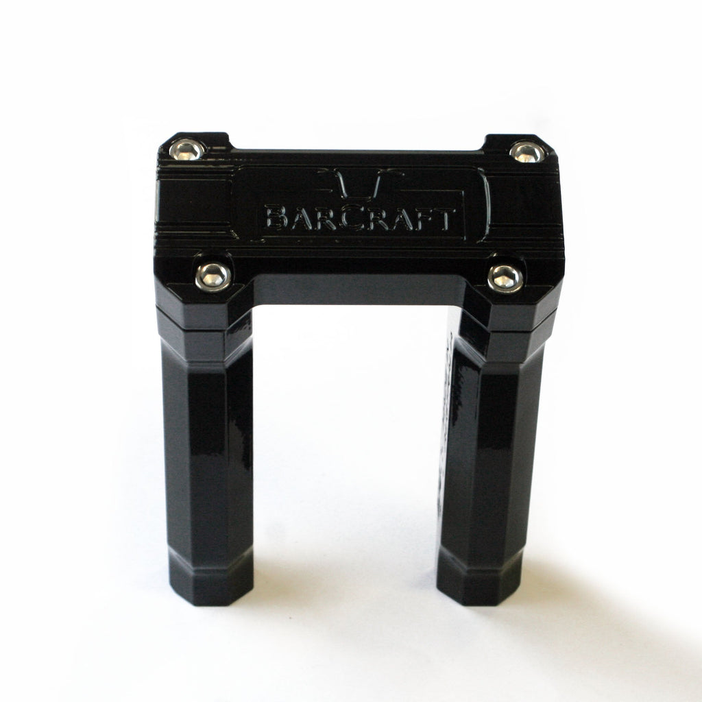 1 Inch Black Handlebar Risers For Harley Dyna Sportster Softail – AGR
