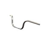1" wide mount Mirror 8" diameter Handlebars front view. harley davidson softail springer crossbones indian victory