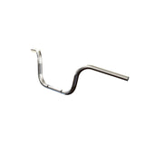 1" wide mount Mirror 8" diameter Handlebars front view. harley davidson softail springer crossbones indian victory