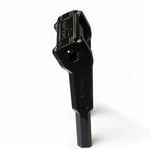 9 analog 1 inch black gloss pullback riser harley davidson barcraft tall stunt dyna sportster softail low rider s fxd super glide wheelie apex side